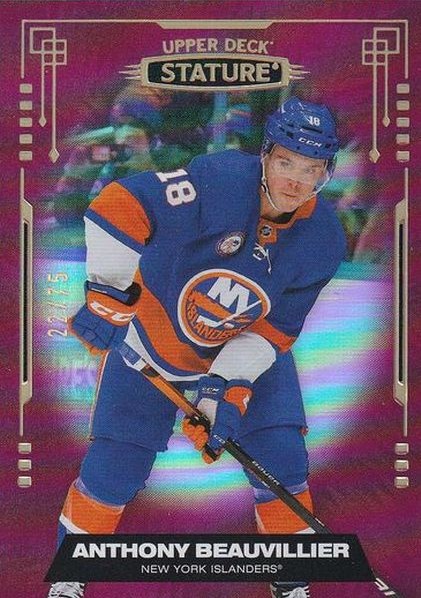 paralel karta ANTHONY BEAUVILLIER 21-22 Stature Red /75